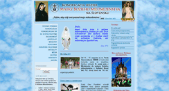 Desktop Screenshot of milosrdenstvo.sk